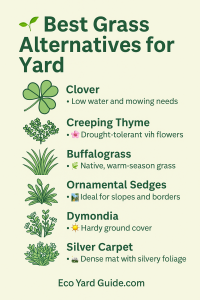 grass alternatives for yard-pin