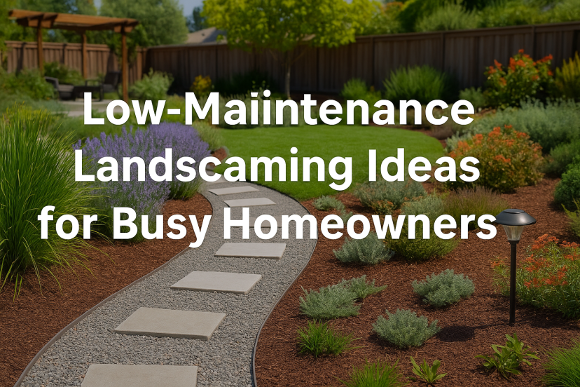 low maintenance landscaping
