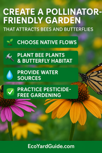 pollinator friendly garden-pin