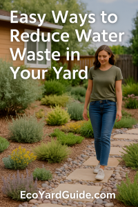 reduce water waste yard-pin