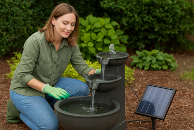 solar water pump for garden