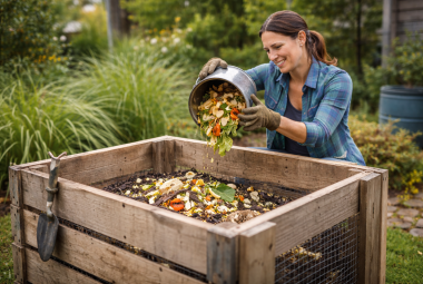 DIY compost bin