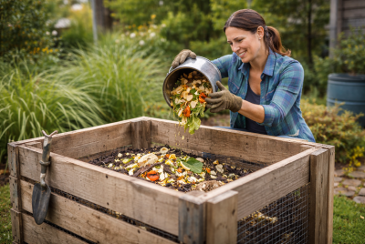 DIY compost bin