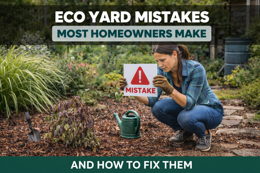 eco yard mistakes