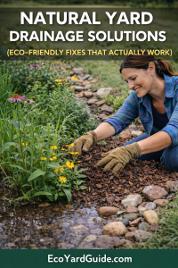 natural yard drainage solutions-pin