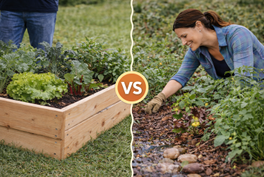 raised beds vs in ground