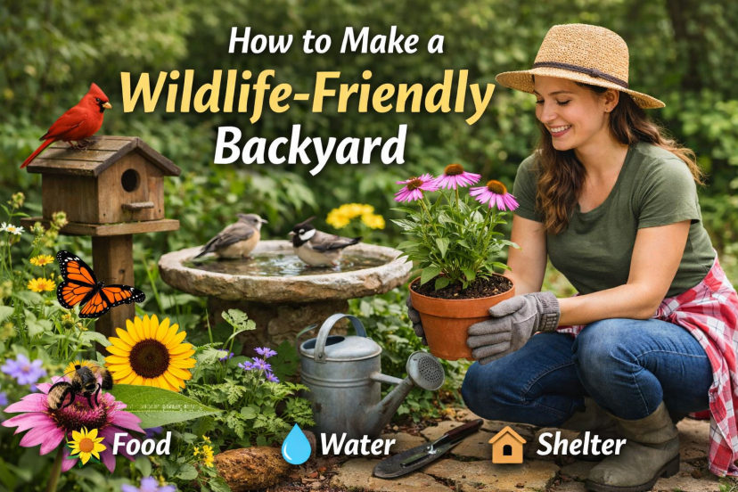 wildlife friendly yard
