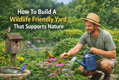 How To Build A Wildlife Friendly Yard