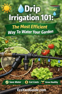 drip irrigation for garden-pin