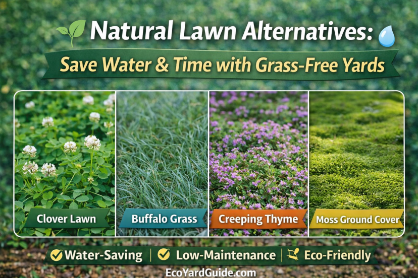 natural lawn alternatives