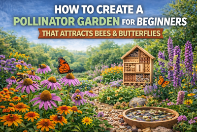 pollinator garden for beginners