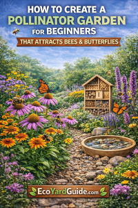 pollinator garden for beginners-pin