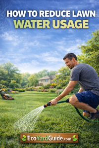 reduce lawn water usage-pin