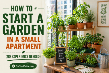 garden in a small apartment