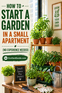 garden in a small apartment-pin