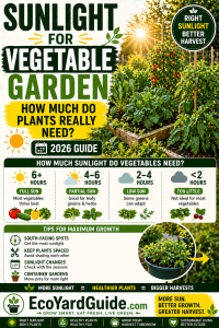 sunlight a vegetable garden-pin