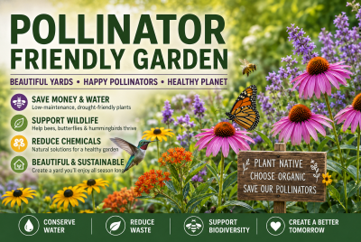 pollinator friendly garden