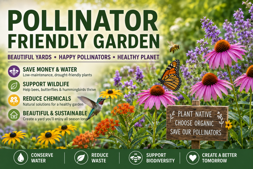 pollinator friendly garden