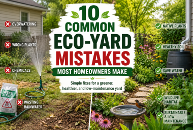 common eco-yard mistakes