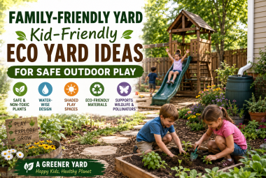 family-friendly yard