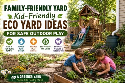 family-friendly yard
