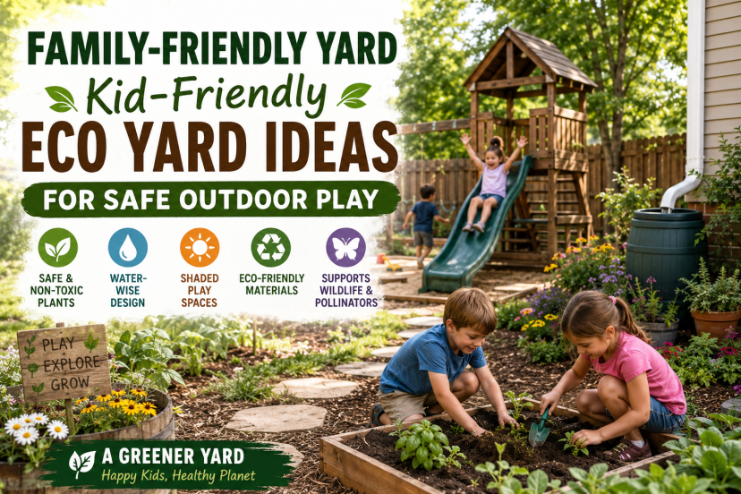family-friendly yard