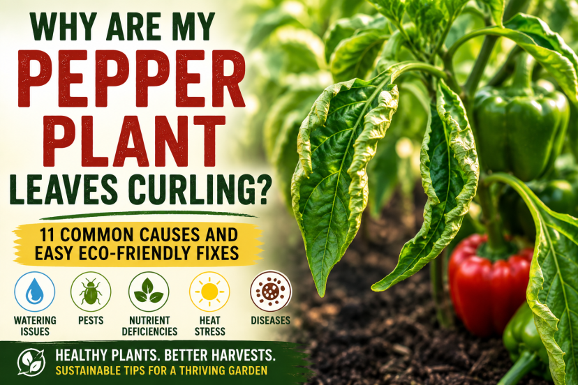 pepper plant leaves curling