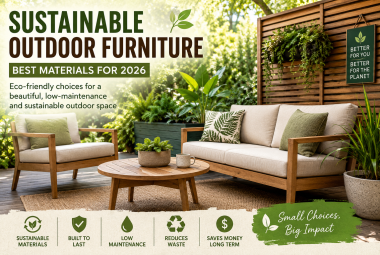 sustainable outdoor furniture
