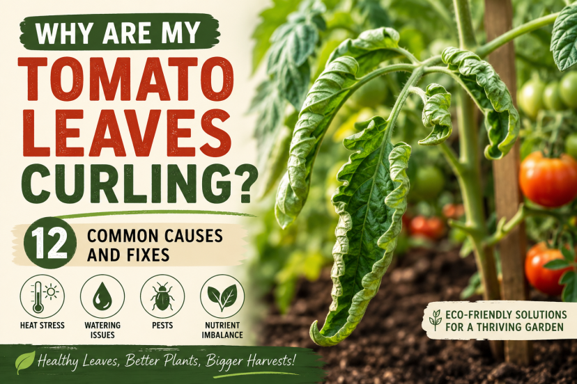 why are my tomato leaves curling